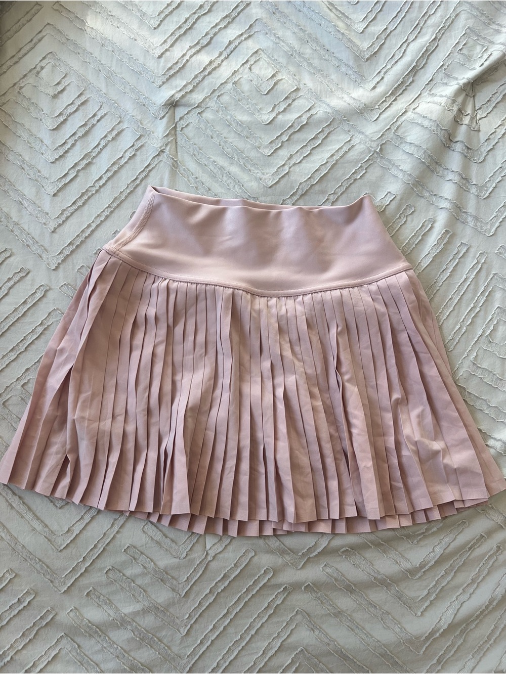 ALO Yoga Blush Pink Grand Slam Tennis Skirt - Picture 2 of 3